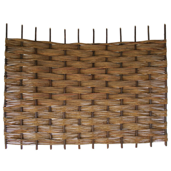 woven willow fencing