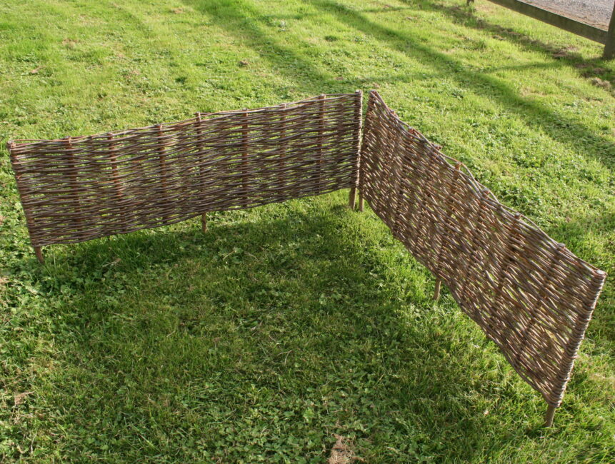 Willow garden edging Handmade by Musgrove Willows