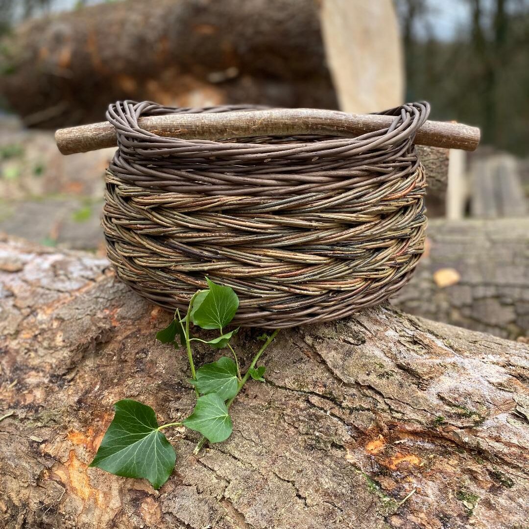 herb gathering basket